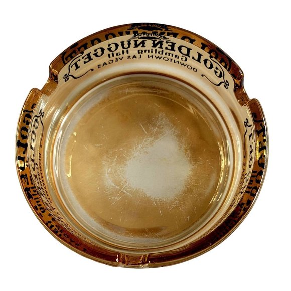 Vintage Golden Nugget Gambling Hall Las Vegas Ashtray - Picture 5 of 7